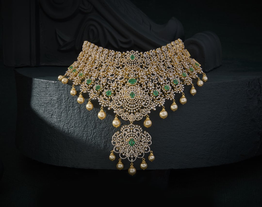 Crafted jewellery showcase